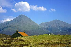 Old bothy near Sligachan by Gill Terry