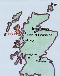 Scotland map